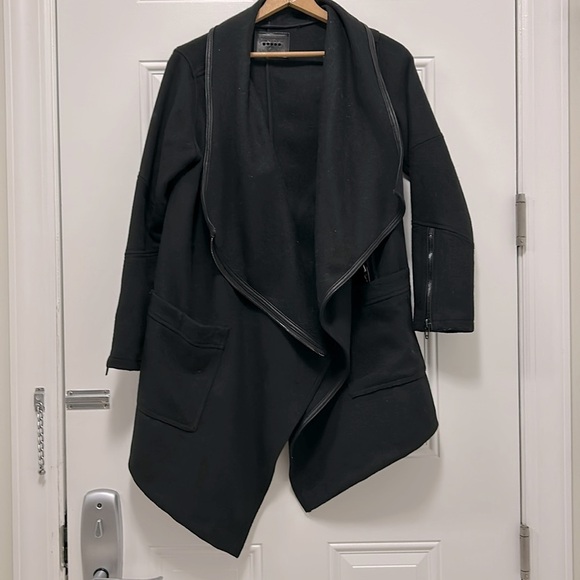 Blank NYC black wool jacket - Picture 1 of 7
